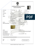 Manappuram Finance Limited: SR - No