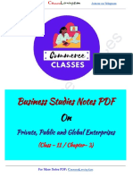 Business Studies Notes PDF Class 11 Chapter 3