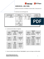 Ejercicio 01 - DDL y DML