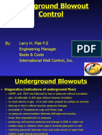 13 - Underground Blowouts