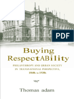 Buying Respectability: Thomas Adam
