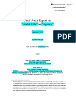 Audit Report Template 01