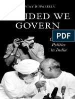 Divided We Govern Coalition Politics in Modern India