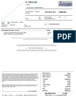 Super Choice Cab Invoice