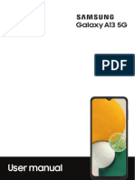 Samsung Galaxy A13 5G English User Manual