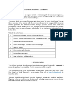 Ict Research Report Requirements