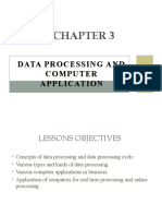 Chapter 3 DATA Processing and Computer Application