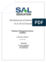 DBMS Lab-Manual Final