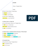 Chapter 1 Subject Verb Agreement