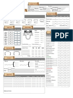 D&D Character Sheet