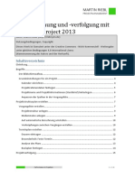 Projektverfolgung Mit MS Project2013