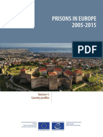 Prisons in Europe 2005 2015 Volume 1