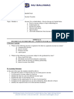 Week 4 Course Material For Income Taxation