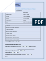 Treatment and Script Registration Form