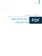 Tema 4. Seguridad en El Ciclo de Vida Del Software (Ii)