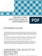 Psychological Assessment