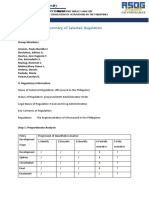 Regulatory Impact Analysis On Ultrasound - Group Paper