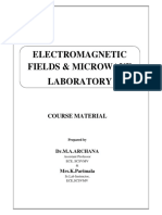 Dr.M.A.ARCHANA - EMF&MW - LAB - COURSE MATERIAL