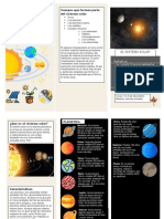 Triptico de El Sistema Solar