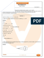 CBSE Class 10 Maths Question Paper 2017 With Solutions - Free PDF