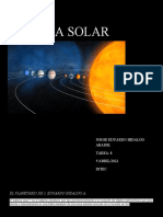 Tarea 8 Sistema Solar