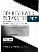 CPA Reviewer in Taxation 2021