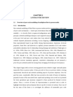 Literature Review: 2.1 Overview of Pore Scale Modelling of Multiphase Flow in Porous Media