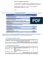 Ejercicio 6 - Liquidación Impuesto IS