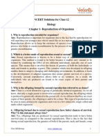 Class Notes 12 - Biology - Reproduction in Organism