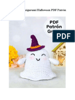 Fantasma Amigurumi Halloween PDF Patron Gratis