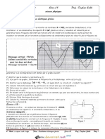 Série D'exercices N°4 - Sciences Physiques OSCILLATIONS ELECTRIQUES FORCEES - Bac Sciences Exp (2015-2016) MR Daghsni Sahbi