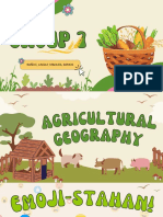 Agricultural Geography Group 7