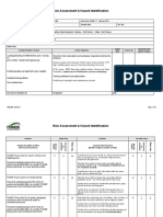 Forklift Operations - Risk Assessment & Hazard Identification