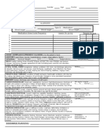 Student Clinical Report Sheet