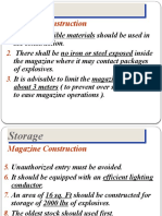 Safety in Handling Explosives