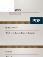 NURSING PHARMACOLOGY REVIEW Mix Group