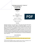 EEOC OFO Director Carlton Hadden Reverses AJ Default Judgement As Sanction