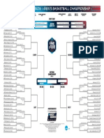 2023 NCAA Tournament Bracket Round of 32