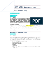 SCCT1093 - A221 - Assessment Plan - Assignments and Quizzes