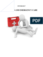 First Aid and Emergency Care