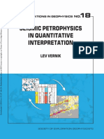 Seismic Petrophysics in Quantitative Interpretation by Lev Vernik PDF