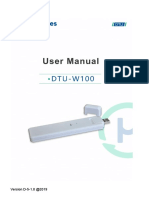DTU-W100 Manual PDF