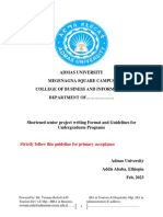 Senior Research Project Format and Guidlines Shortened Updated Feb