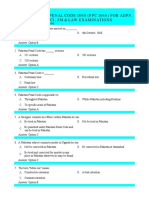 PPC MCQs For LGAT