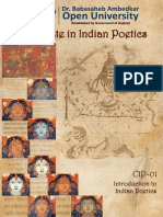 Indian Poetics