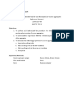 Specific Gravity and Absorption of Coarse Aggregates - VILLANUEVA