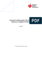 ACLS Instructor Candidate Workbook