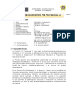 Silabo Practica Pre Profesional Vi 2022 II