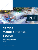 Critical Manufacturing Sector Security Guide 07012020