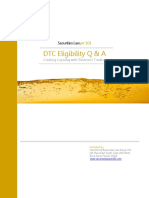 DTC Eligibility Q A